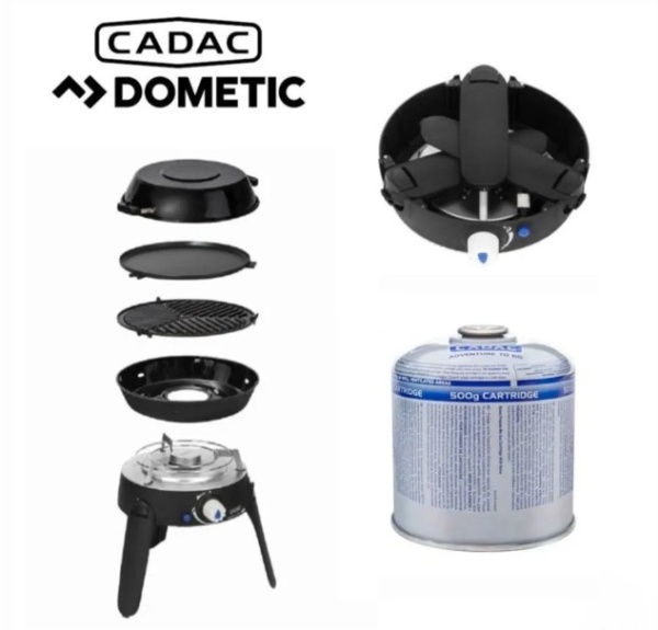 Газовый гриль Dometic Cadac Safari Chef 30 HP (картридж)